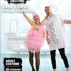 Joyin Adult Soap And Loofa Couples Costume -wizard of oz costume shop adult soap and loofa couples costume alt 5