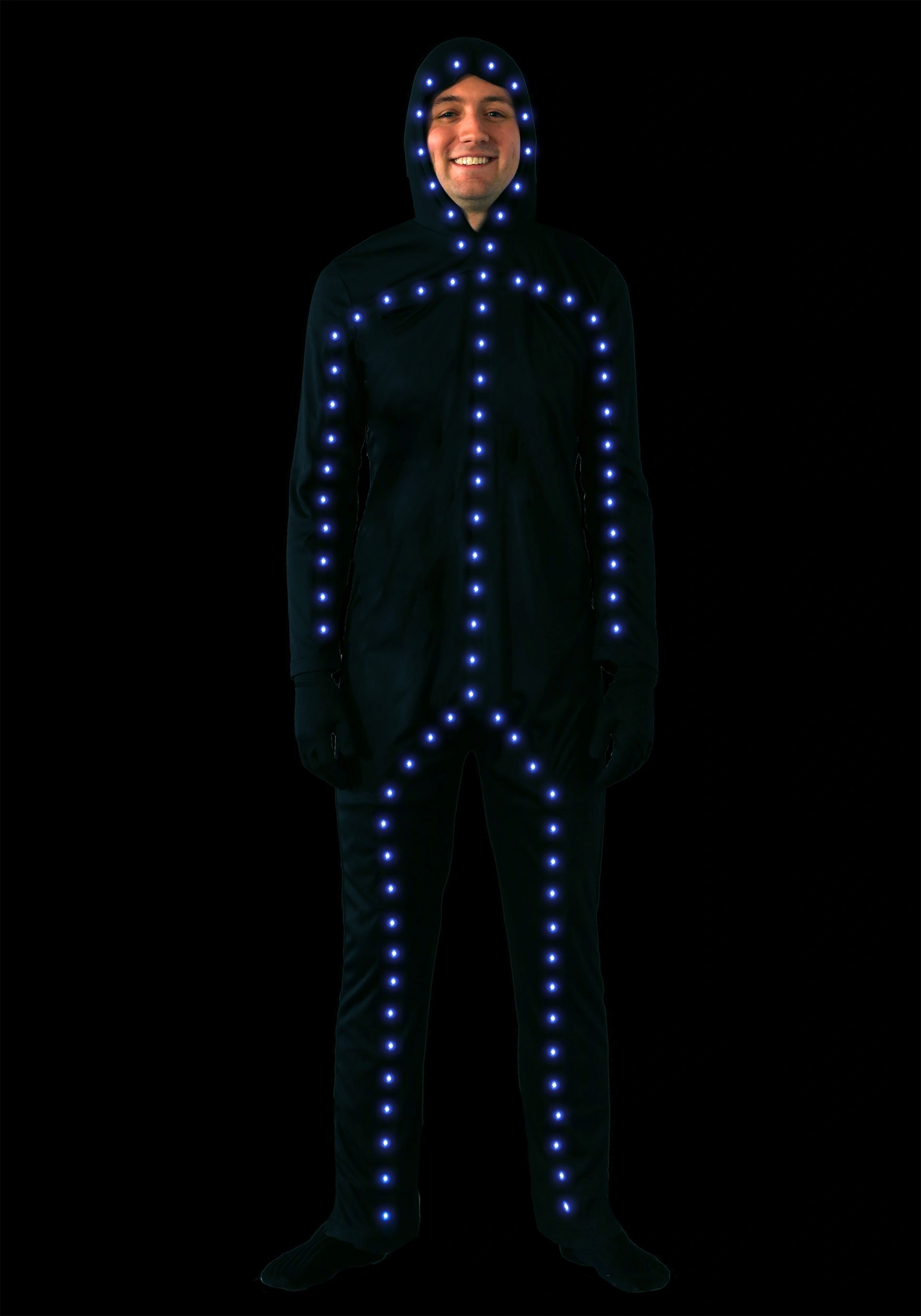 Partytime Costume & Lingerie (Yiwu) Factory Lighted Adult Stick Man Costume 2 Partytime Costume & Lingerie (Yiwu) Factory Lighted Adult Stick Man Costume - Image 2