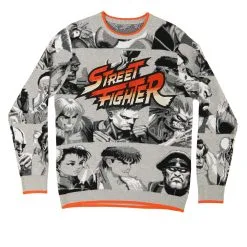 BigWan Apparel Co. Street Fighter Adult Sweater -wizard of oz costume shop adult street fighter sweater alt 6