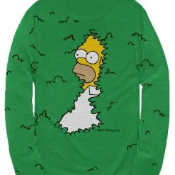 Mad Engine The Simpsons Homer Bushes Adult Sweater