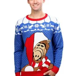 Shenzen Amilla Alf Adult Ugly Christmas Sweater 6 Shenzen Amilla Alf Adult Ugly Christmas Sweater -wizard of oz costume shop alf adult ugly christmas sweater 1