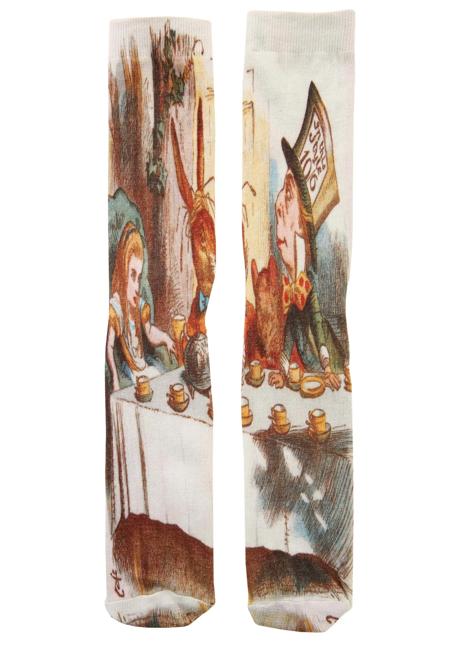 Elope Alice In Wonderland 3-Pack Crew Sock 2 Elope Alice In Wonderland 3-Pack Crew Sock - Image 2