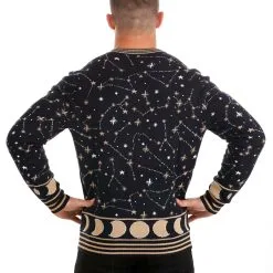 BigWan Apparel Co. Astrology Signs Halloween Sweater For Adults -wizard of oz costume shop astrology signs ugly sweater alt 4