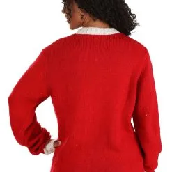 BigWan Apparel Co. Be Mine Valentine's Day Adult Sweater -wizard of oz costume shop be mine valentines day sweater alt 8