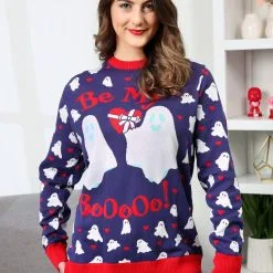 BigWan Apparel Co. Be My Boo Valentine's Day Adult Sweater 13 BigWan Apparel Co. Be My Boo Valentine's Day Adult Sweater -wizard of oz costume shop be my boo valentines day sweater alt 2