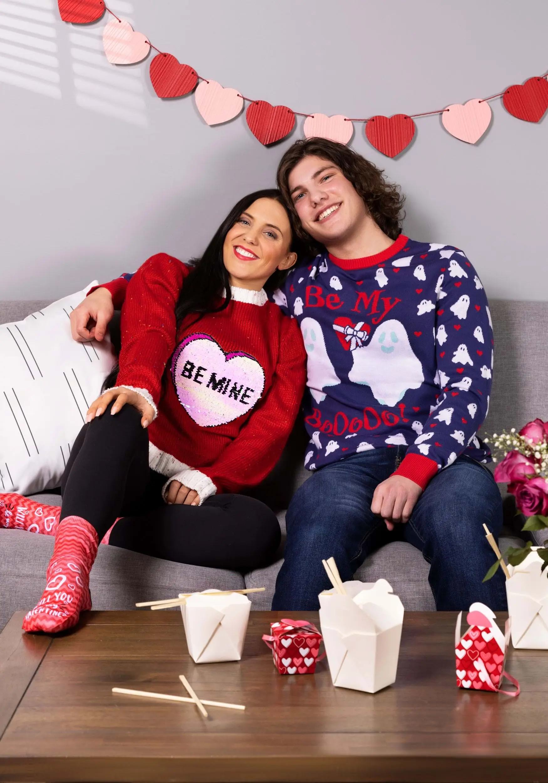 BigWan Apparel Co. Be My Boo Valentine's Day Adult Sweater 6 BigWan Apparel Co. Be My Boo Valentine's Day Adult Sweater - Image 6