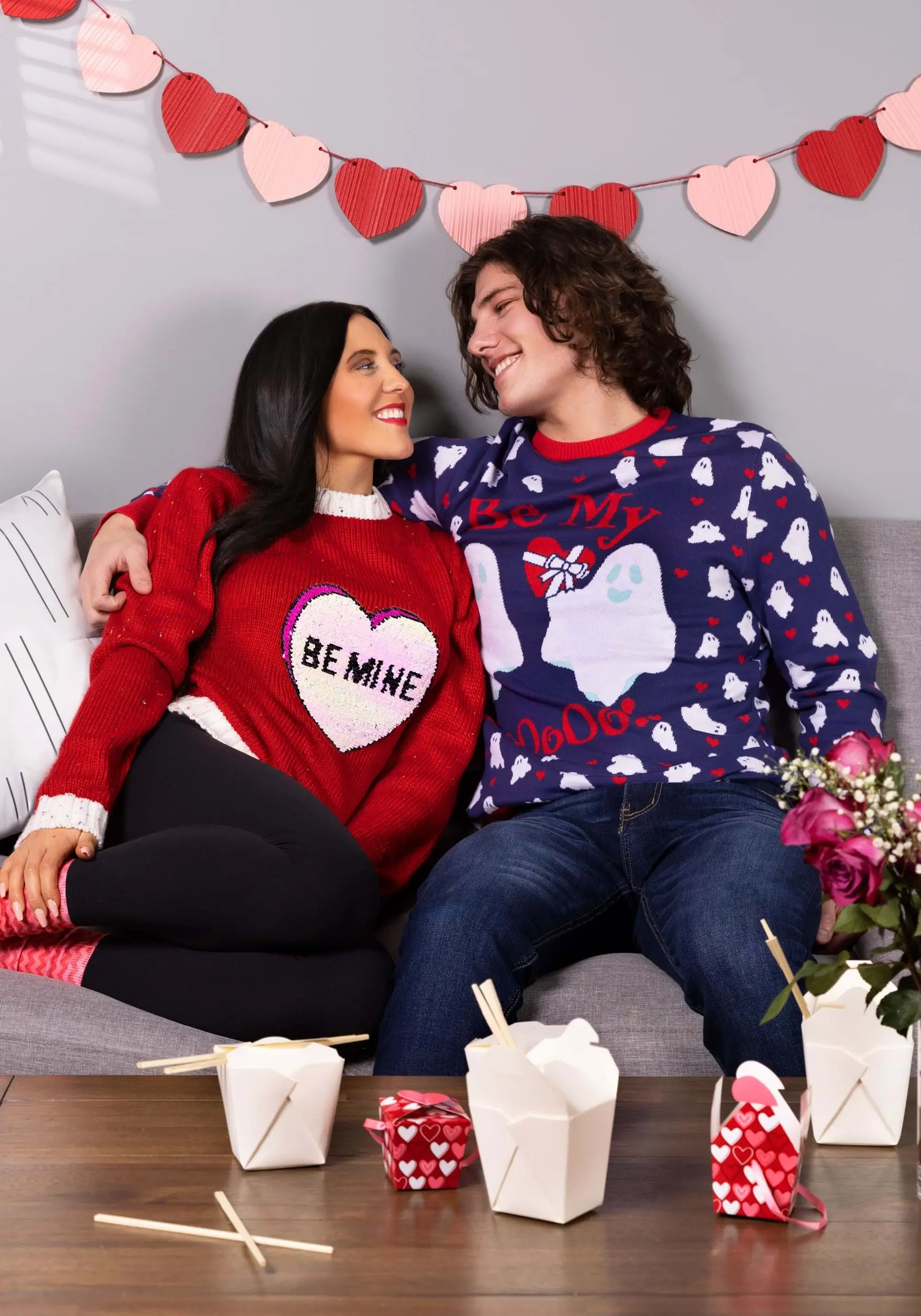 BigWan Apparel Co. Be My Boo Valentine's Day Adult Sweater 7 BigWan Apparel Co. Be My Boo Valentine's Day Adult Sweater - Image 7