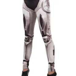 Elope Bionic Printed Leggings -wizard of oz costume shop bionic leggings one size alt 3
