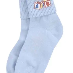 Forum Novelties, Inc Blue Big Baby Socks For Men