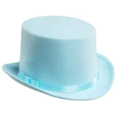 Partytime Costume & Lingerie (Yiwu) Factory Blue Tuxedo Top Hat Accessory