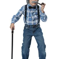 California Costume Collection Old Man Boy's Costume Kit