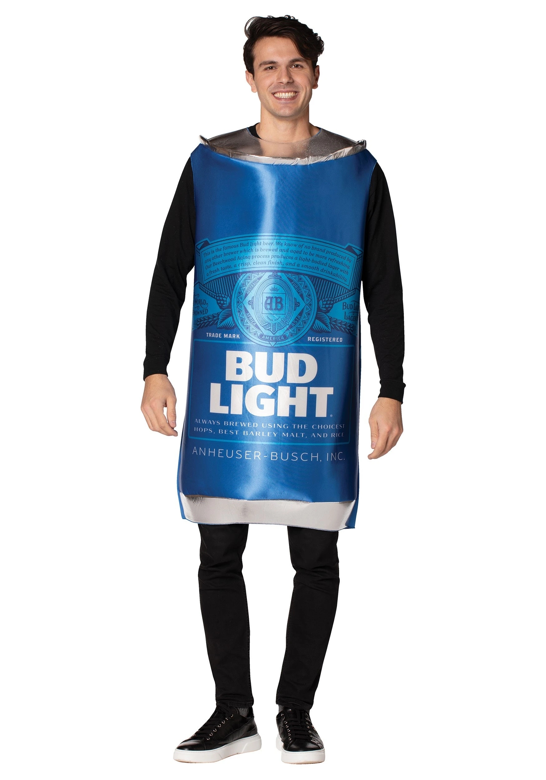 Rasta Imposta Bud Light Can Costume For Adults 1 Rasta Imposta Bud Light Can Costume For Adults