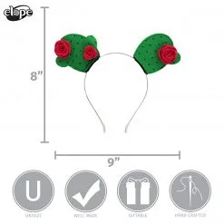 Elope Cactus Headband -wizard of oz costume shop cactus headband alt 2