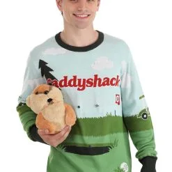 BigWan Apparel Co. Adult Caddyshack Ugly Sweater -wizard of oz costume shop caddyshack ugly sweater alt 1