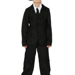 Fun Costumes Costume Kids Black Suit -wizard of oz costume shop child black suit alt 1 cc