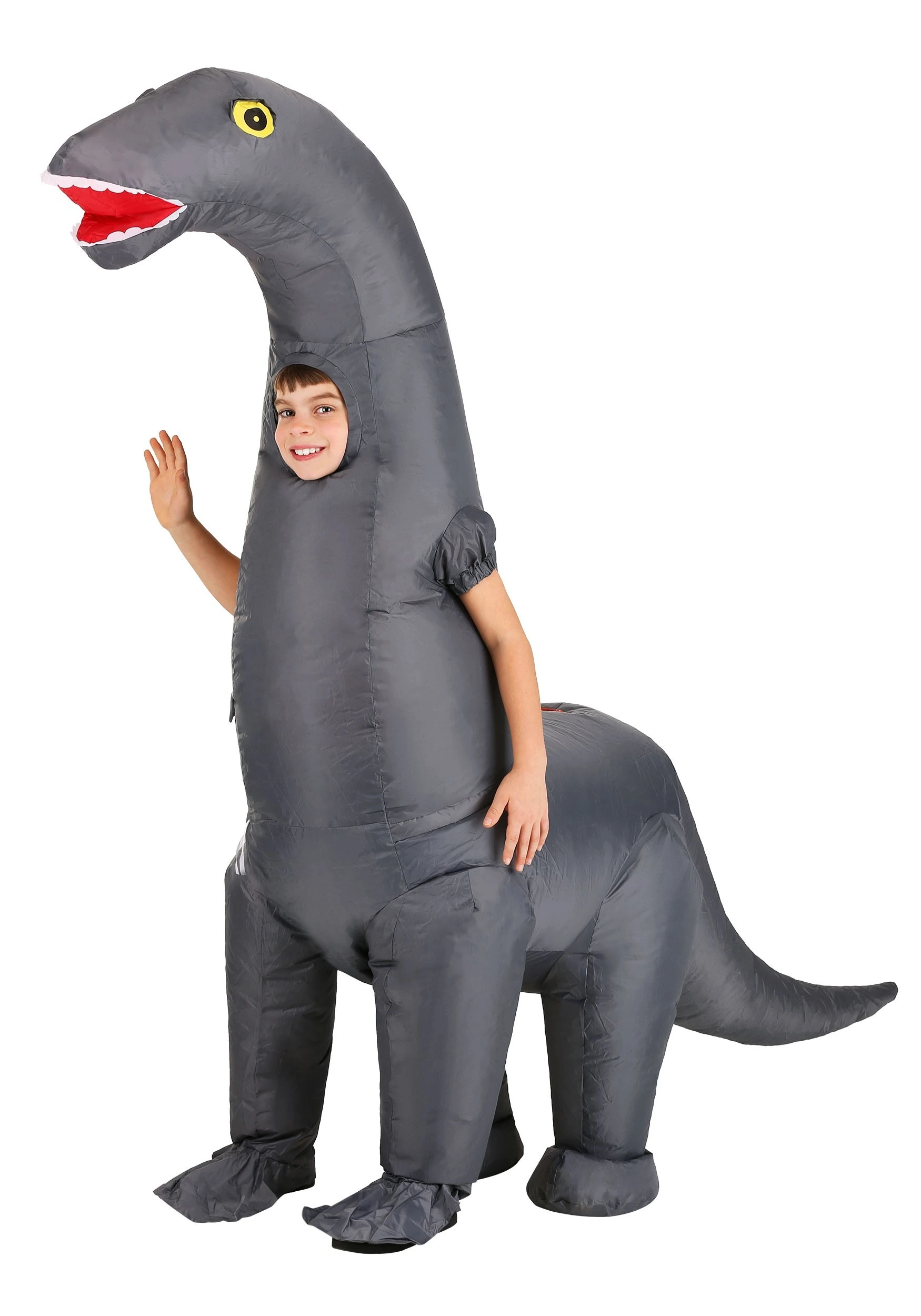 Morphsuits Childs Giant Inflatable Brontosaurus Costume 1 Morphsuits Childs Giant Inflatable Brontosaurus Costume