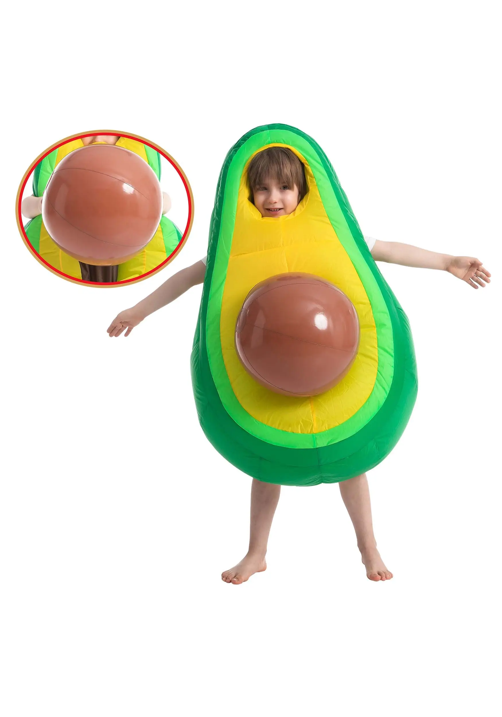 Joyin Inflatable Avocado Kid's Costume 1 Joyin Inflatable Avocado Kid's Costume