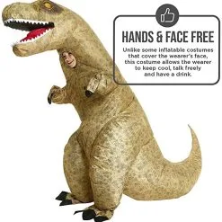 Morphsuits Inflatable Kid's Dinosaur Costume 5 Morphsuits Inflatable Kid's Dinosaur Costume -wizard of oz costume shop child inflatable dinosaur costume alt 2