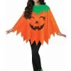 Fun World Children's Halloween Pumpkin Poncho