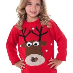 Rubies Costume Co. Inc Child Reindeer Ugly Christmas Sweater
