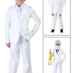 Fun Costumes Child White Suit Costume