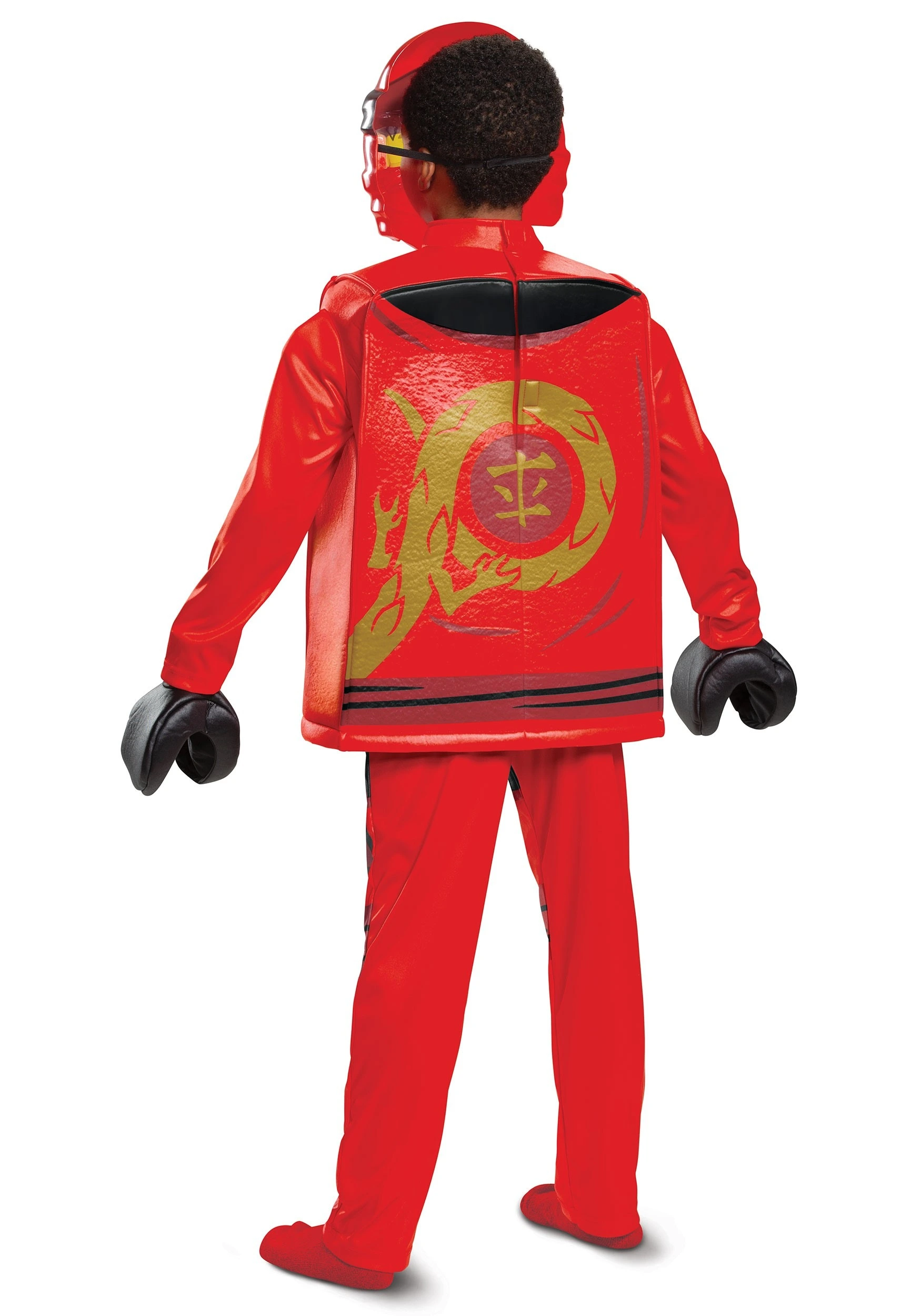 Disguise Lego Ninjago Kai Legacy Deluxe Costume For Kids 2 Disguise Lego Ninjago Kai Legacy Deluxe Costume For Kids - Image 2