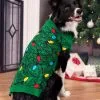 BigWan Apparel Co. Christmas Tree Sweater For Dogs