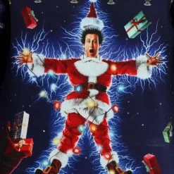BigWan Apparel Co. Movie Poster Christmas Vacation Ugly Sweatshirt For Adults -wizard of oz costume shop christmas vacation movie poster ugly sweatshirt alt 6