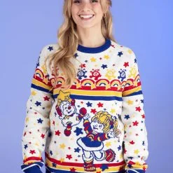 Shenzen Amilla Classic Rainbow Brite Adult Ugly Christmas Sweater