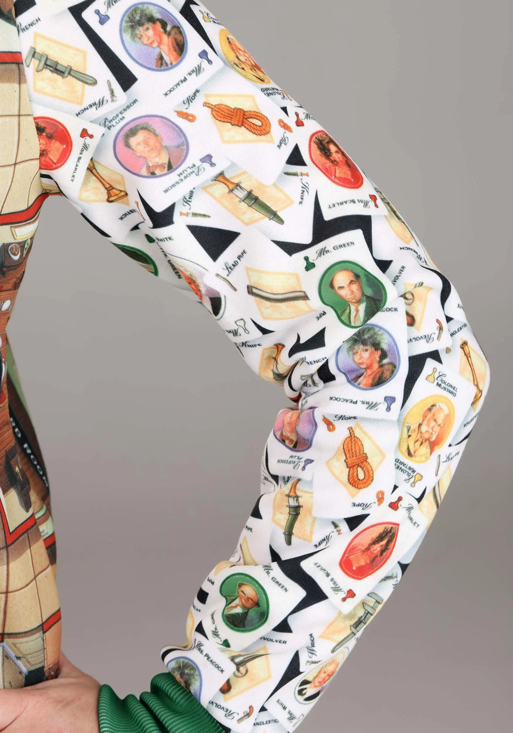 BigWan Apparel Co. Clue Board Game Mansion Adult Sweater 5 BigWan Apparel Co. Clue Board Game Mansion Adult Sweater - Image 5