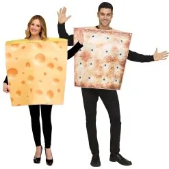 Fun World Cheese & Cracker Costume Set