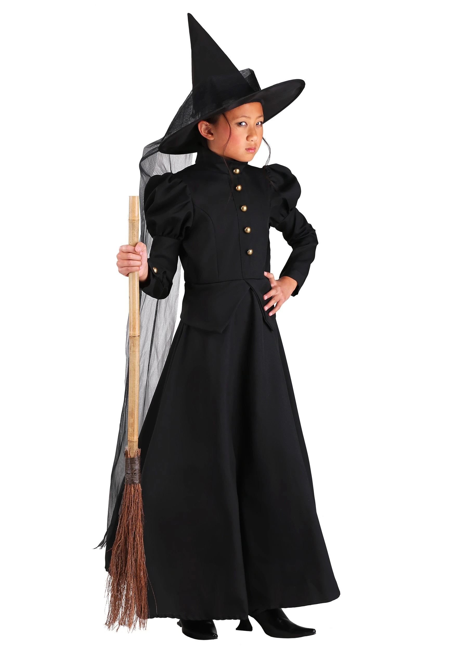 Fun Costumes Kids Deluxe Witch Costume 1 Fun Costumes Kids Deluxe Witch Costume