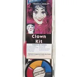 Graftobian Deluxe Circus Clown Makeup Kit
