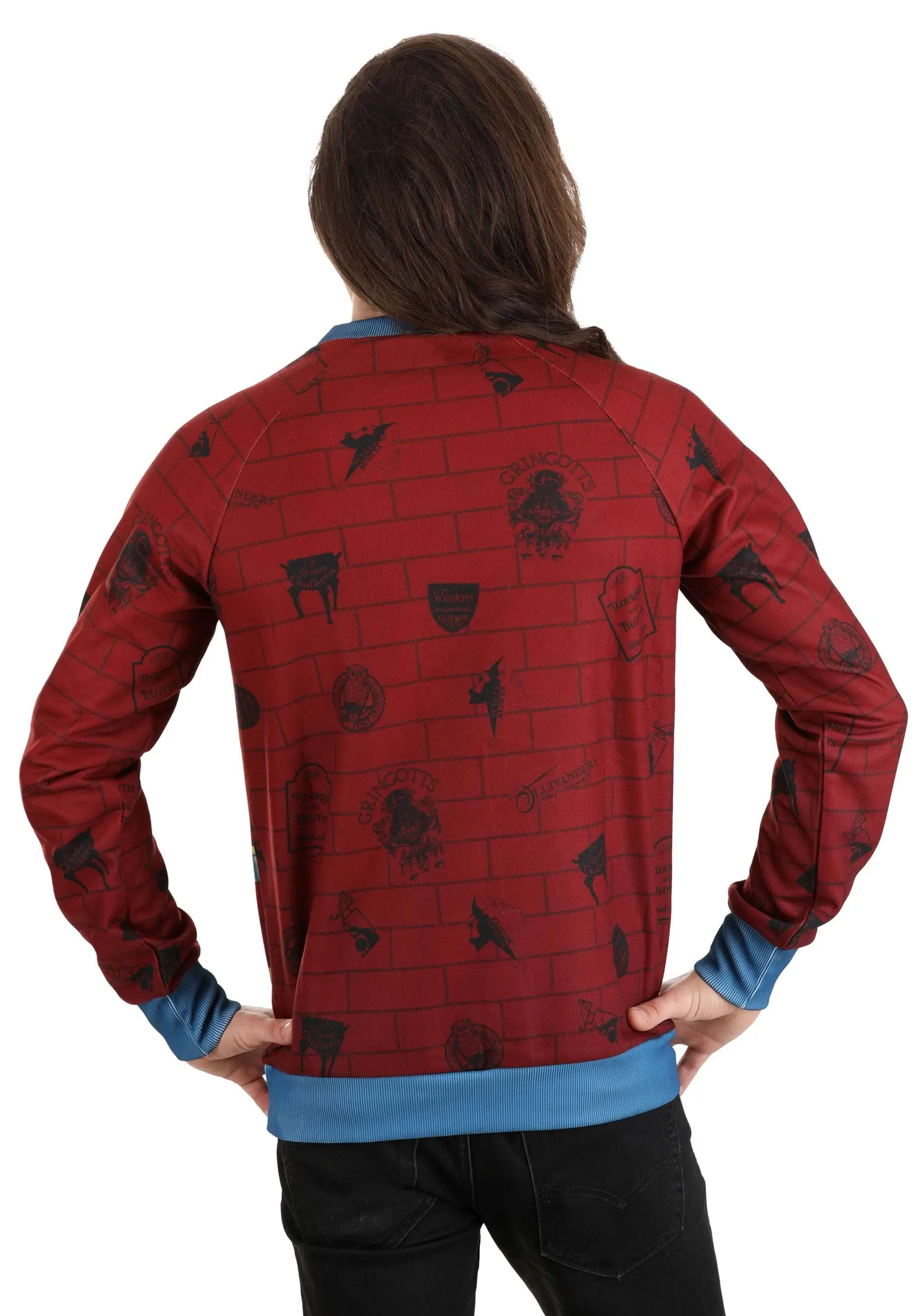 BigWan Apparel Co. Diagon Alley Harry Potter Unisex Sweater For Adults 4 BigWan Apparel Co. Diagon Alley Harry Potter Unisex Sweater For Adults - Image 4