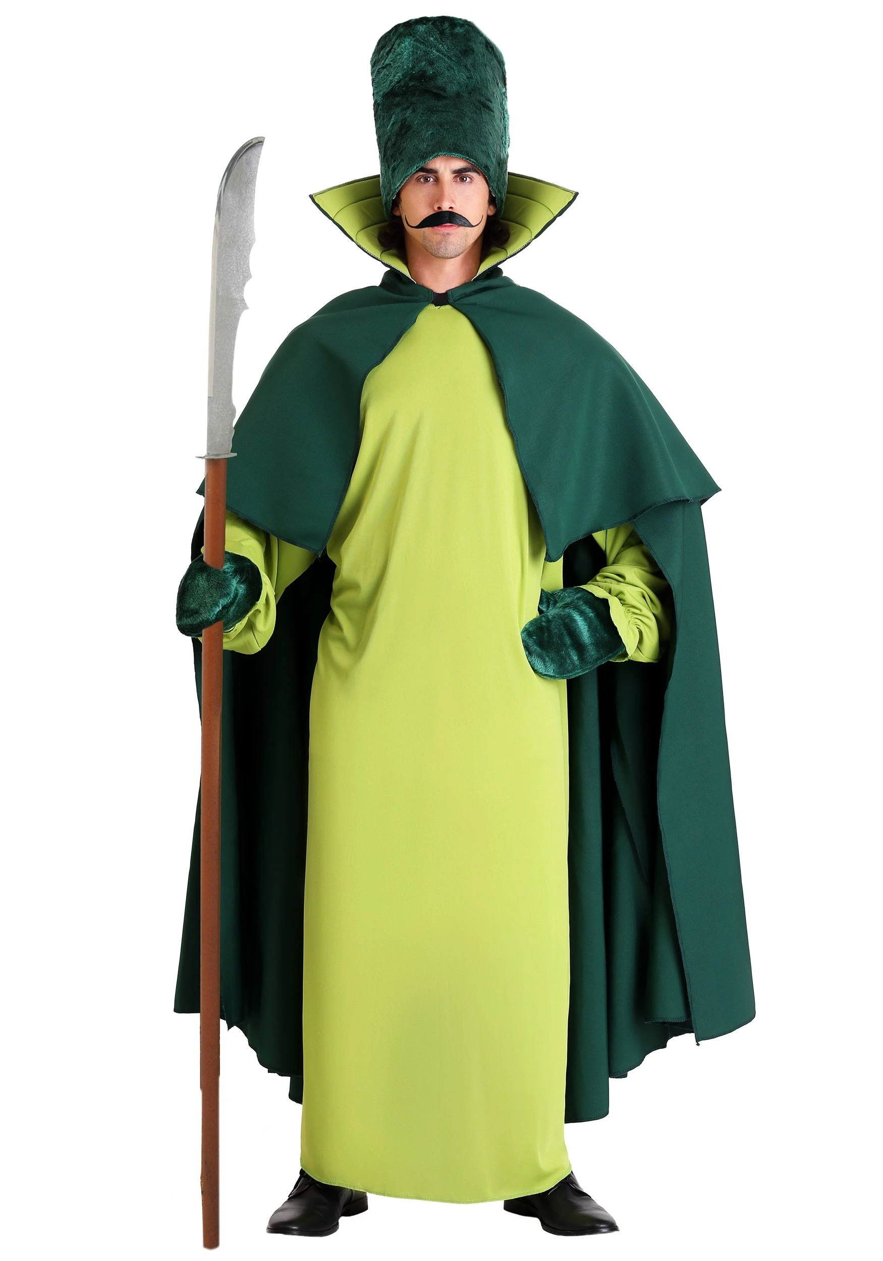 Fun Costumes Adult Green Guard Costume 1 Fun Costumes Adult Green Guard Costume