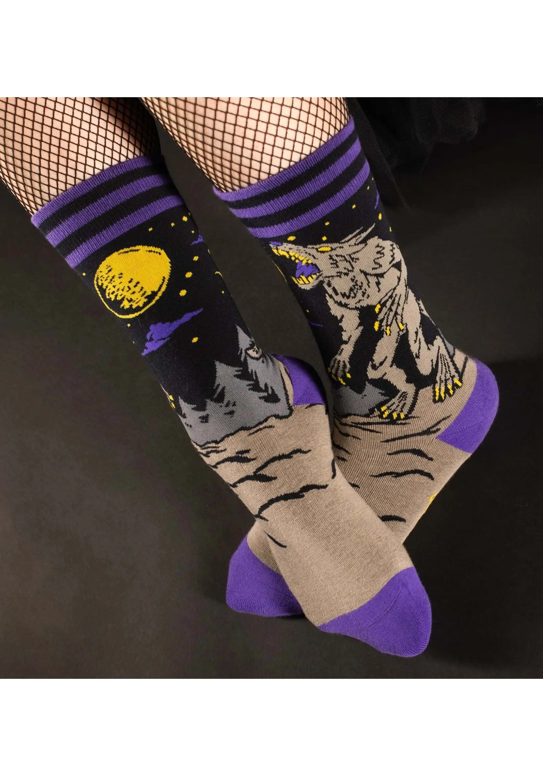 FootClothes Evil Werewolf Socks 2 FootClothes Evil Werewolf Socks - Image 2