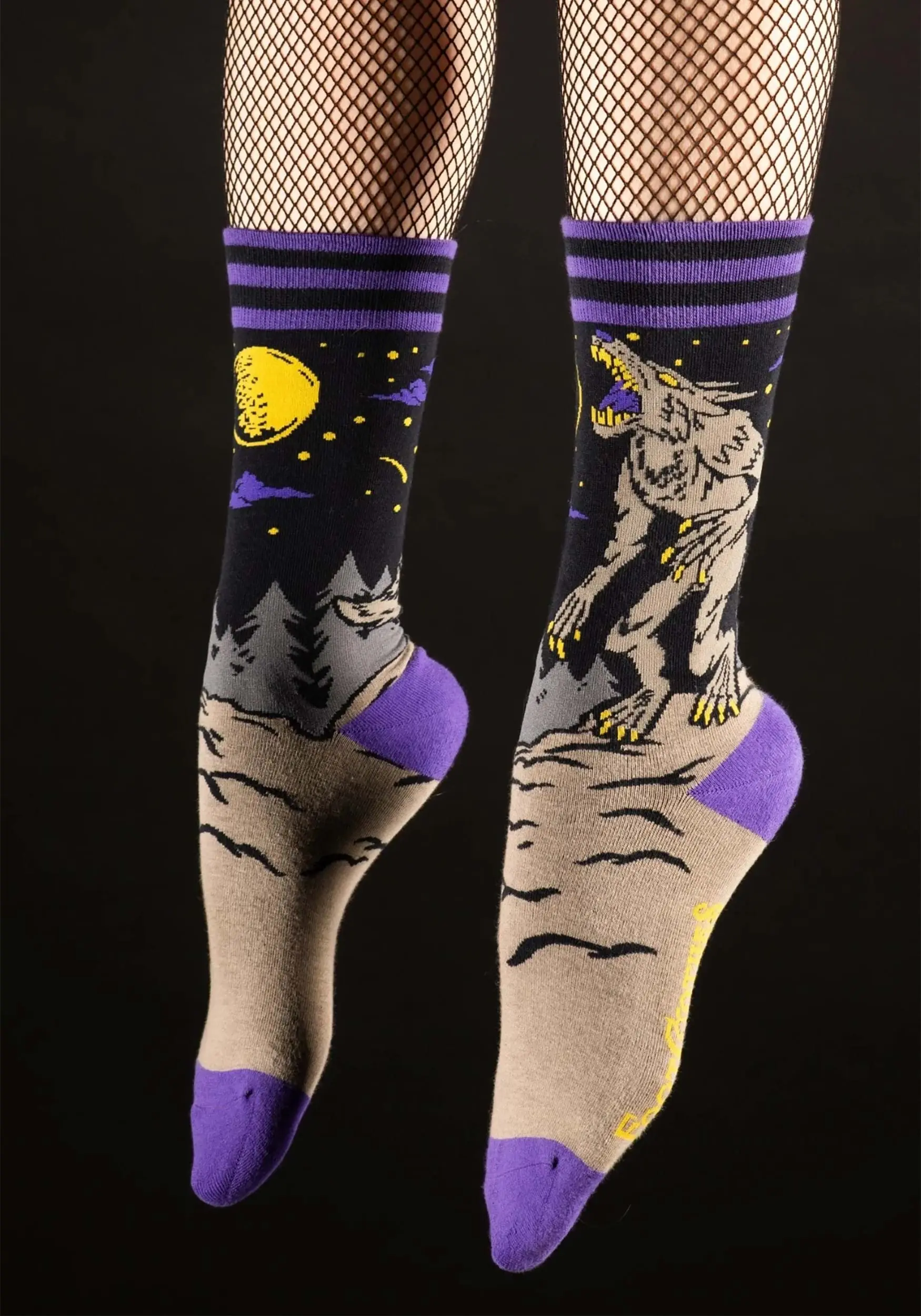 FootClothes Evil Werewolf Socks 3 FootClothes Evil Werewolf Socks - Image 3