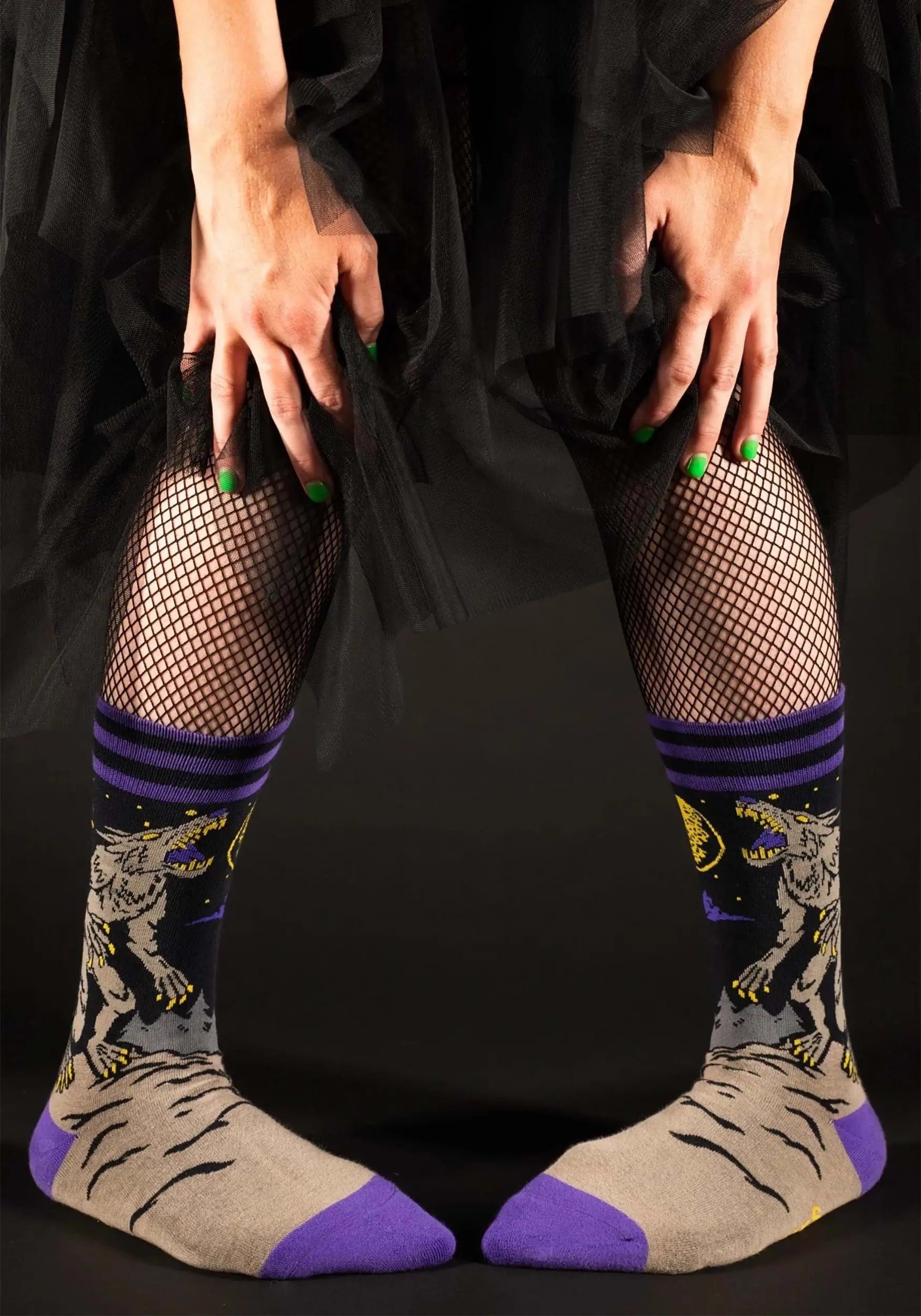 FootClothes Evil Werewolf Socks 4 FootClothes Evil Werewolf Socks - Image 4