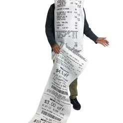 Morris Costumes EXS-ively Long Pharmacy Receipt Adult Costume