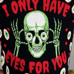 BigWan Apparel Co. Eyes For You Valentines Day Adult Sweater 13 BigWan Apparel Co. Eyes For You Valentines Day Adult Sweater -wizard of oz costume shop eyes for you valentines day sweater alt 7
