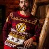 Shenzen Amilla Flash Logo Men's Ugly Christmas Sweater
