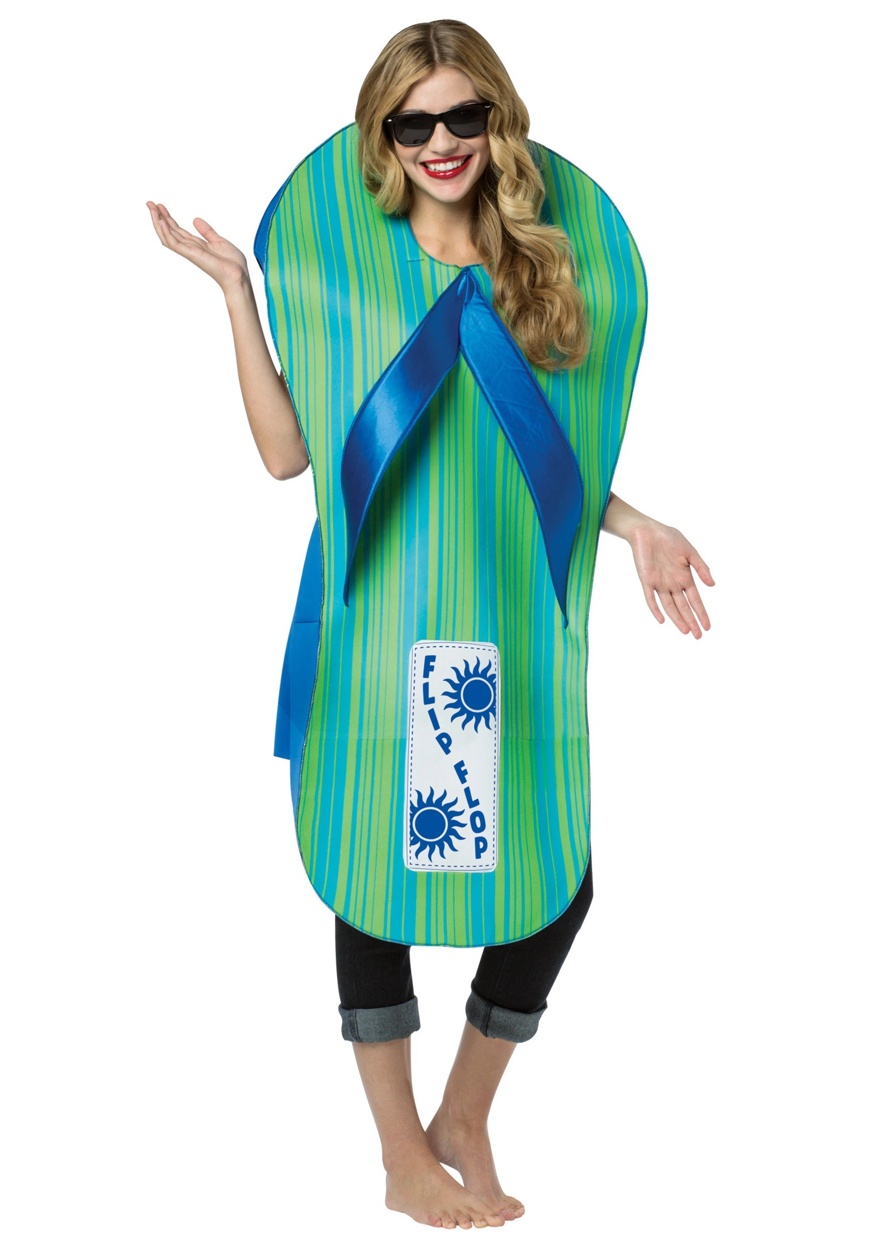 Rasta Imposta Flip Flop Adult Costume 2 Rasta Imposta Flip Flop Adult Costume - Image 2