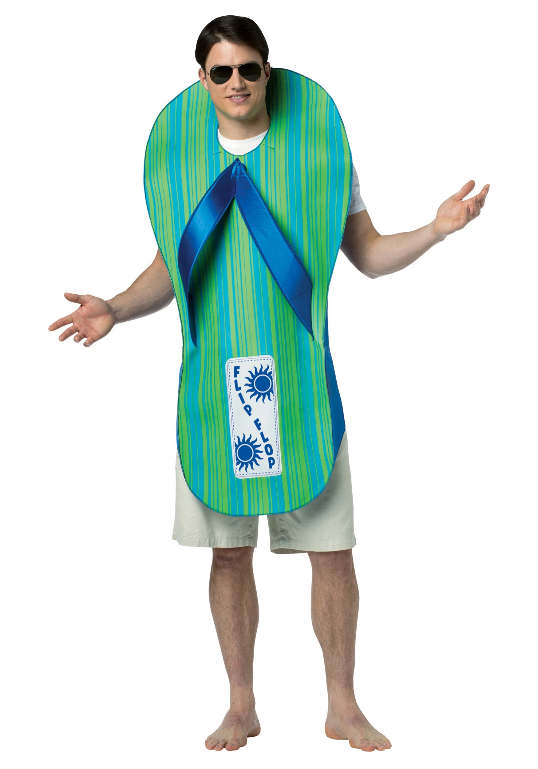 Rasta Imposta Flip Flop Adult Costume 1 Rasta Imposta Flip Flop Adult Costume