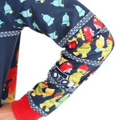 BigWan Apparel Co. Adult Fraggle Rock Sublimated Ugly Christmas Sweatshirt -wizard of oz costume shop fraggle rock sublimated adult ugly christmas sweater alt3