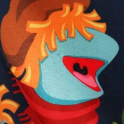 BigWan Apparel Co. Adult Fraggle Rock Sublimated Ugly Christmas Sweatshirt -wizard of oz costume shop fraggle rock sublimated adult ugly christmas sweater alt6