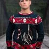 Shenzen Amilla Adult Freddy Vs Jason Halloween Sweater