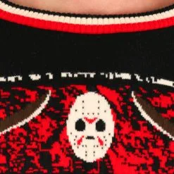 Shenzen Amilla Adult Freddy Vs Jason Halloween Sweater -wizard of oz costume shop freddy vs jason adult halloween sweater alt4