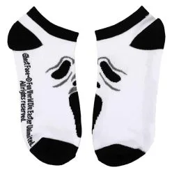 Bioworld Merchandising / Independent Sales Scream Ghost Face 5 Pack Ankle Socks -wizard of oz costume shop ghostface icons 5 pair ankle sock alt 5