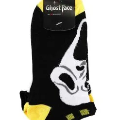 Bioworld Merchandising / Independent Sales Scream Ghost Face 5 Pack Ankle Socks -wizard of oz costume shop ghostface icons 5 pair ankle sock alt 6