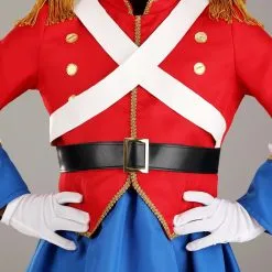 Fun Costumes Toy Soldier Costume For Girls -wizard of oz costume shop girls toy soldier costume alt 3